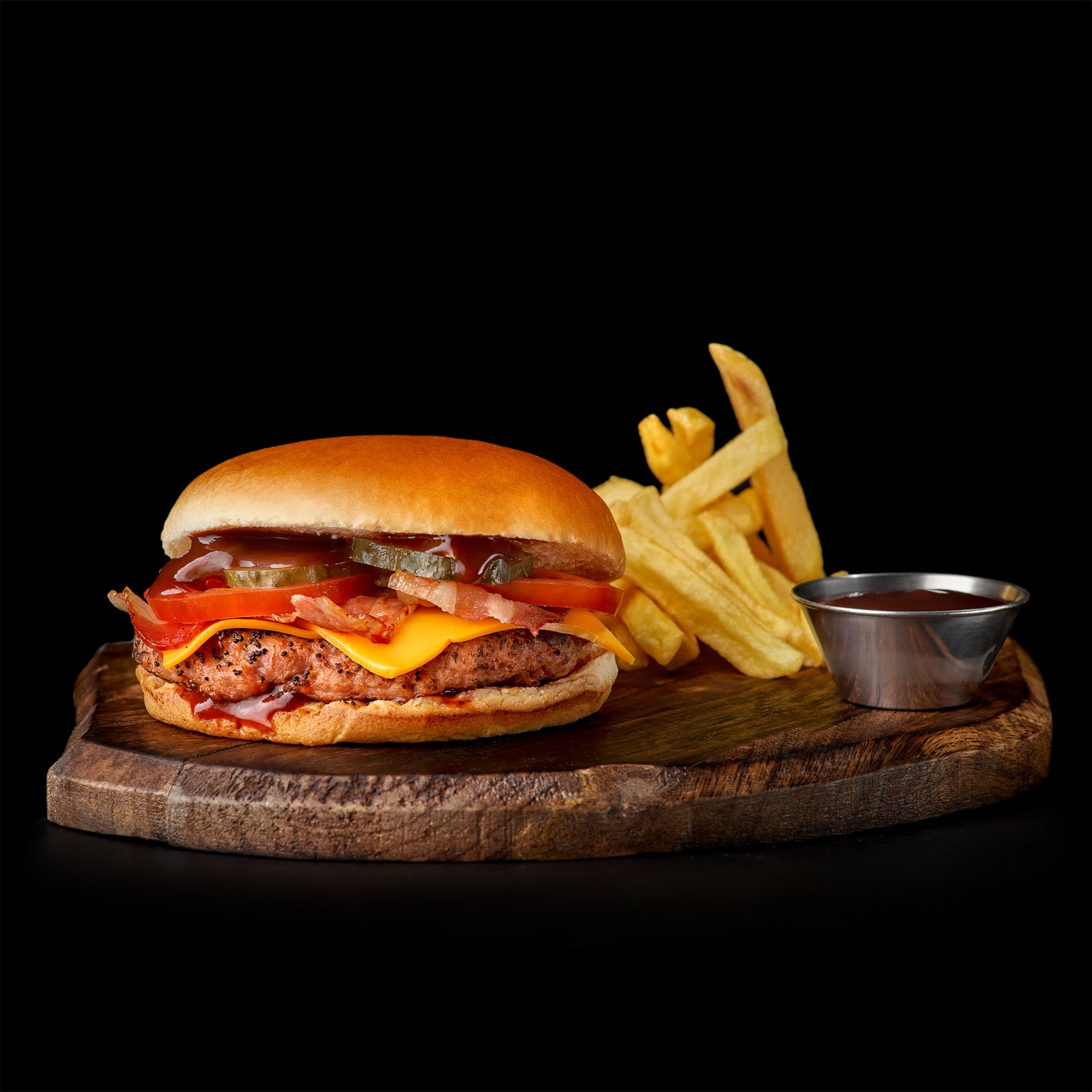 Bacon Burger Menu — fotografie produs